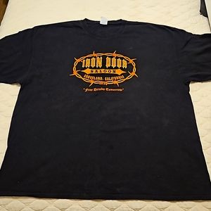 Men's tshirt from the historical, oldest bar in California. 3X, black
